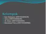 Kelompok - slide 1