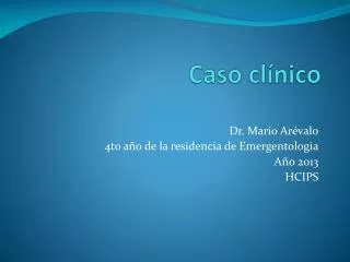 caso cl nico