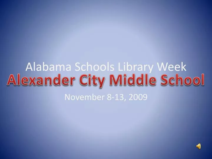 alabama schools library week