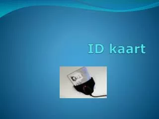 id kaart