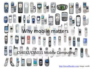 why mobile matters