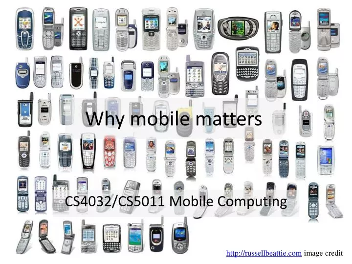 why mobile matters