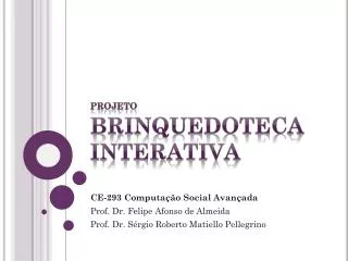 projeto brinquedoteca interativa