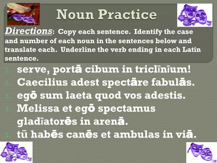 noun practice