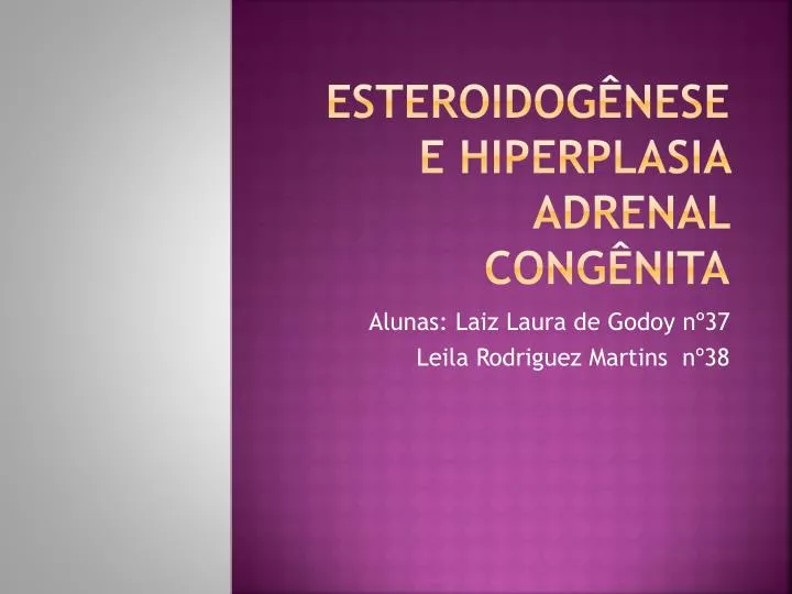 esteroidog nese e hiperplasia adrenal cong nita