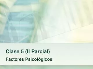 clase 5 ii parcial