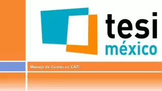 manejo de cuotas en cati