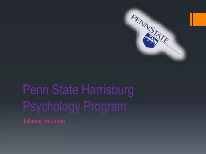 penn state harrisburg psychology program