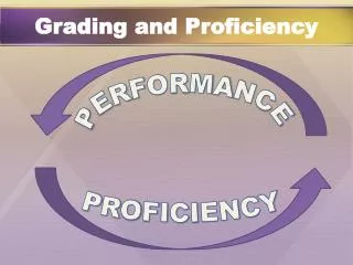 Grading and Proficiency
