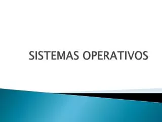 sistemas operativos