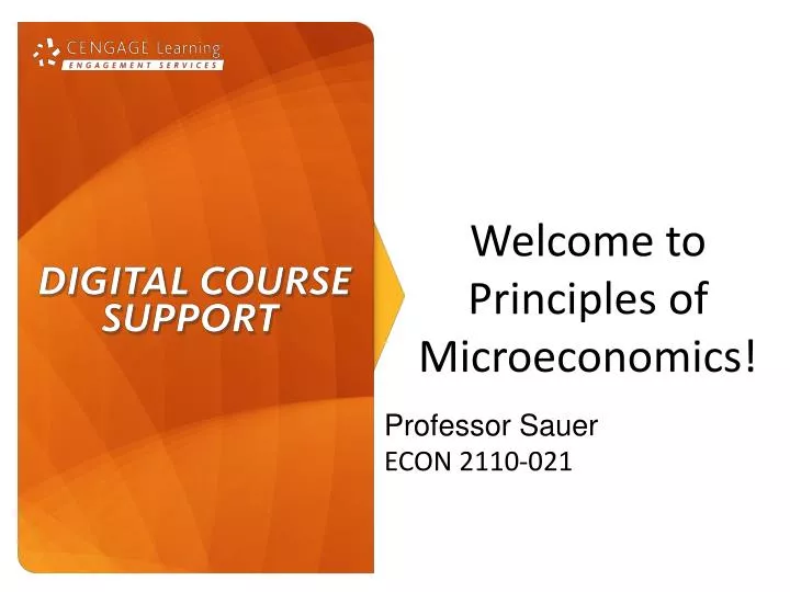 welcome to principles of microeconomics