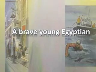 A brave young Egyptian