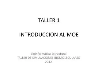 taller 1 introduccion al moe