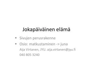 jokap iv inen el m