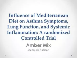 Amber Mix Life Cycle Nutrition