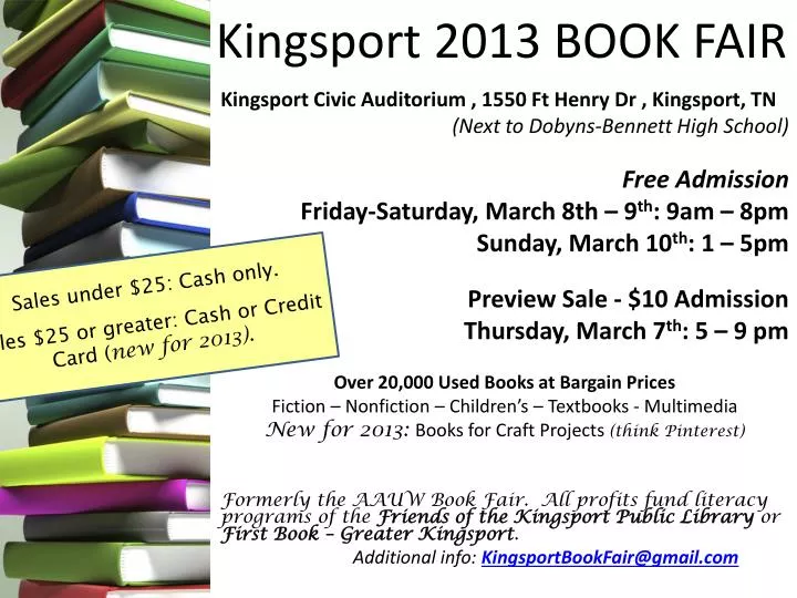 kingsport 2013 book fair