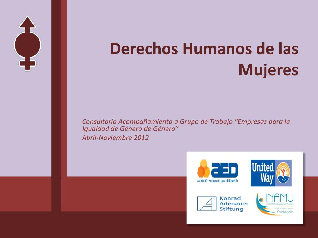 PPT - Derechos Humanos de las Mujeres PowerPoint Presentation, free ...