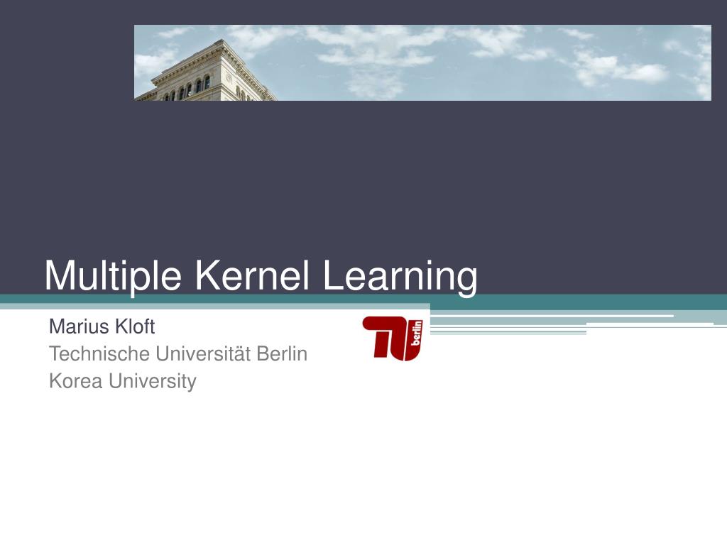 PPT - Advanced Multiple Kernel Learning for Object Detection in ...