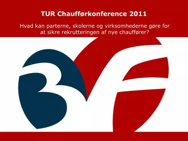 tur chauff rkonference 2011