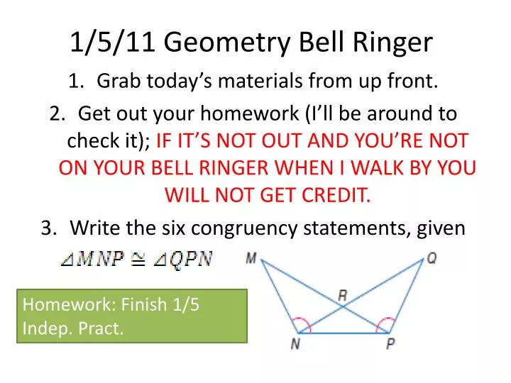 1 5 11 geometry bell ringer
