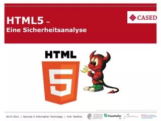html5 eine sicherheitsanalyse