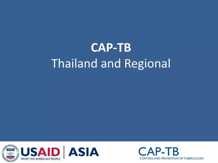 cap tb thailand and regional