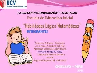 integrantes chiclayo per 2011