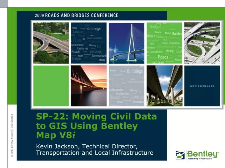 sp 22 moving civil data to gis using bentley map v8 i