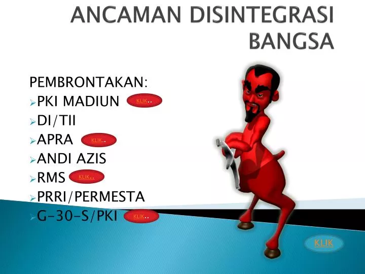 ancaman disintegrasi bangsa