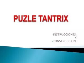 instrucciones y construccion