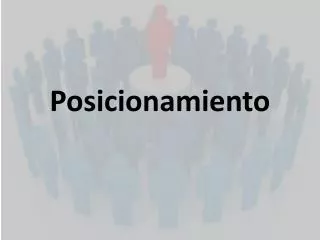 posicionamiento