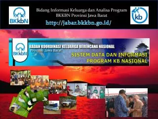 sistem data dan informasi program kb nasional