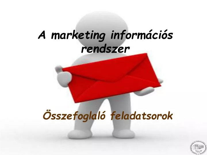 a marketing inform ci s rendszer