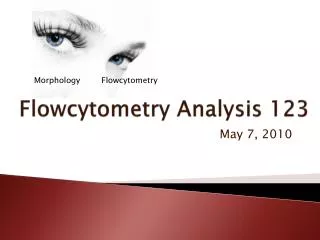 Flowcytometry Analysis 123