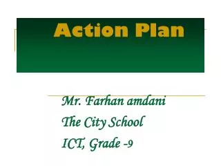 Action Plan