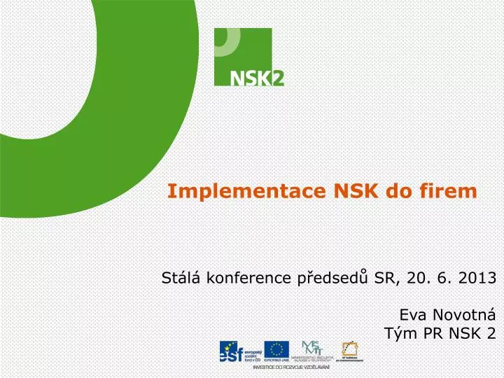 implementace nsk do firem