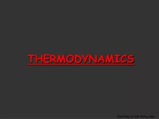 thermodynamics