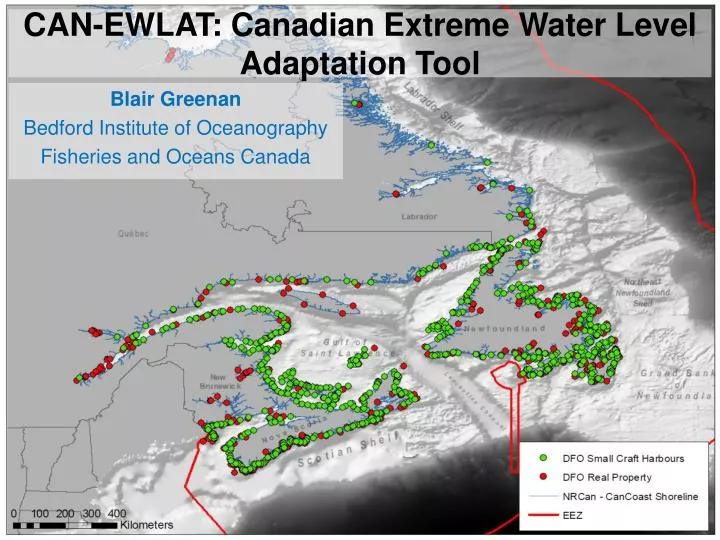 can ewlat canadian extreme water level adaptation tool
