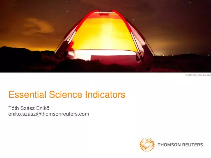 essential science indicators