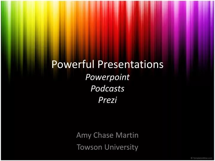 powerful presentations powerpoint podcasts prezi
