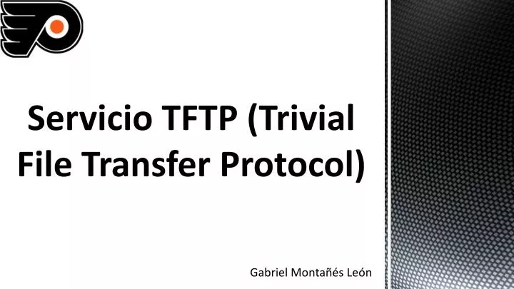servicio tftp trivial file transfer protocol