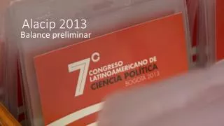 alacip 2013