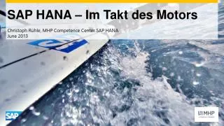 sap hana im takt des motors