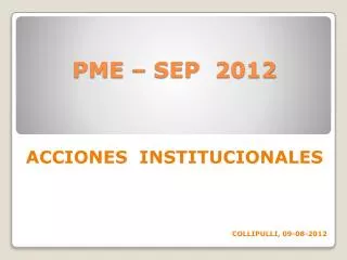 pme sep 2012