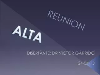 reunion