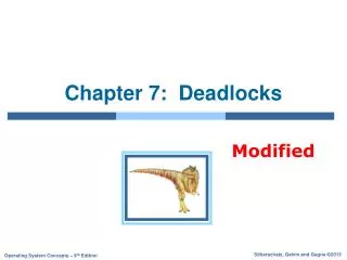 chapter 7 deadlocks