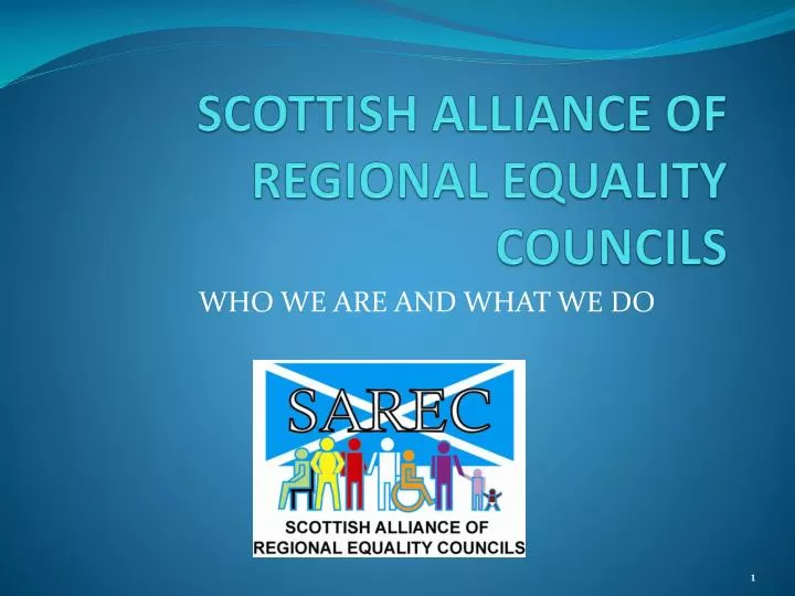 scottish alliance of regional equality councils
