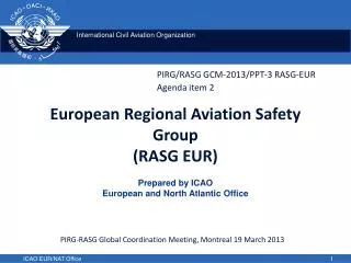 European Regional Aviation Safety Group (RASG EUR)