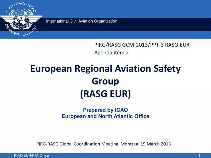 european regional aviation safety group rasg eur