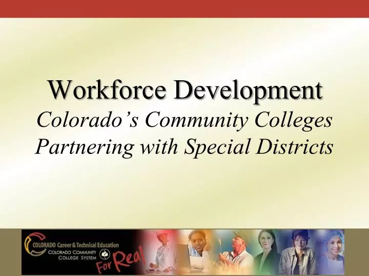 workforce development colorado s community colleges partnering with special districts